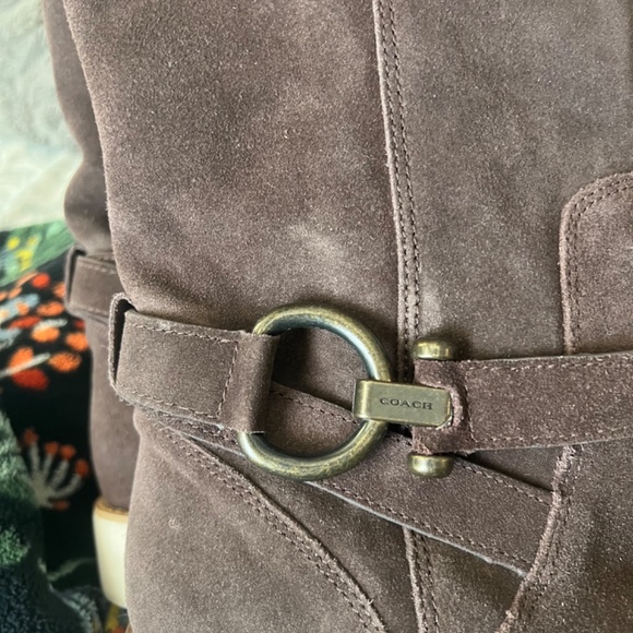 Coach Virtue Suede Boots - Picture 4 of 9